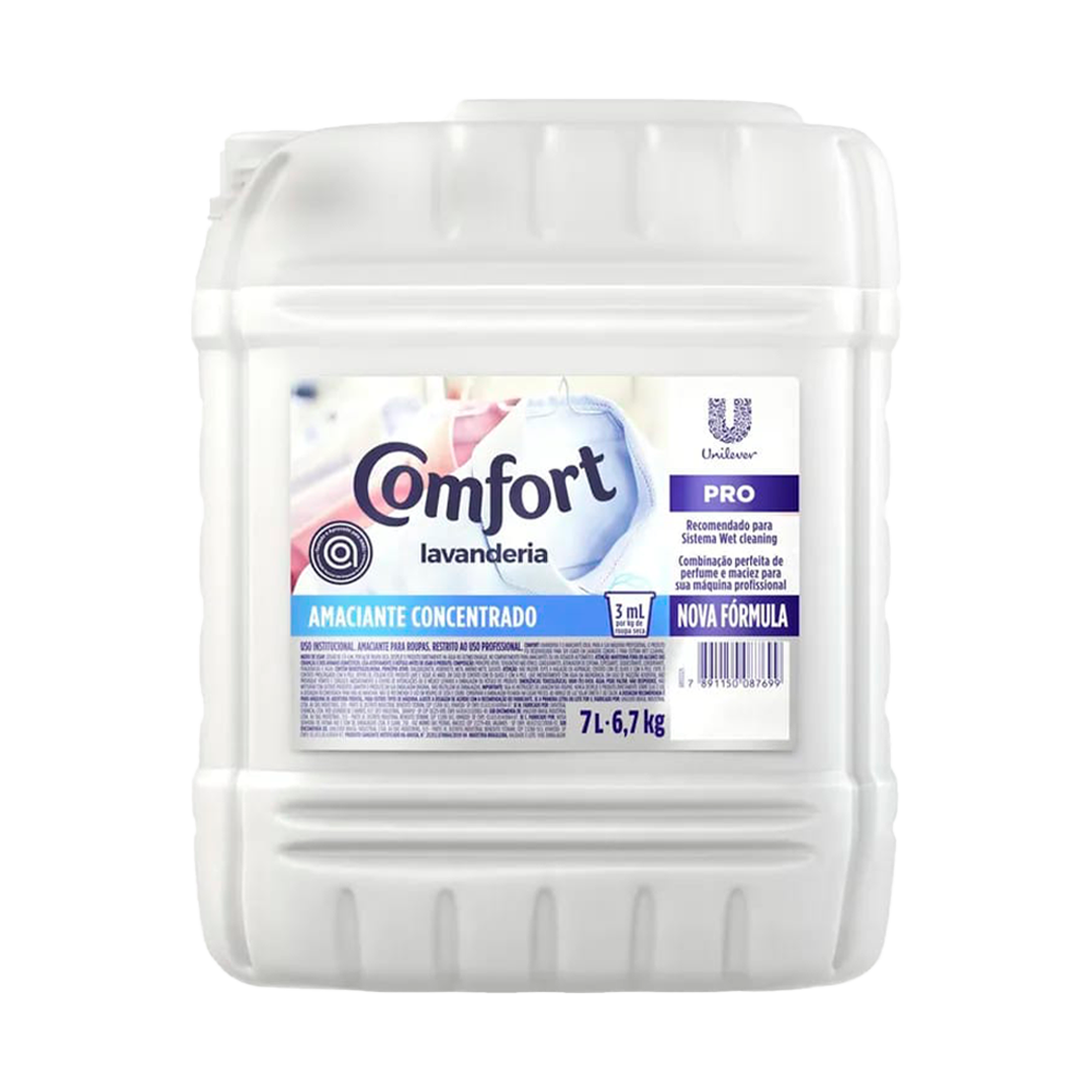 Comfort Lavanderia Amaciante Concentrado 7L